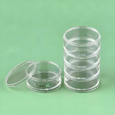 PS Multilayer Stack Cosmetic Jar